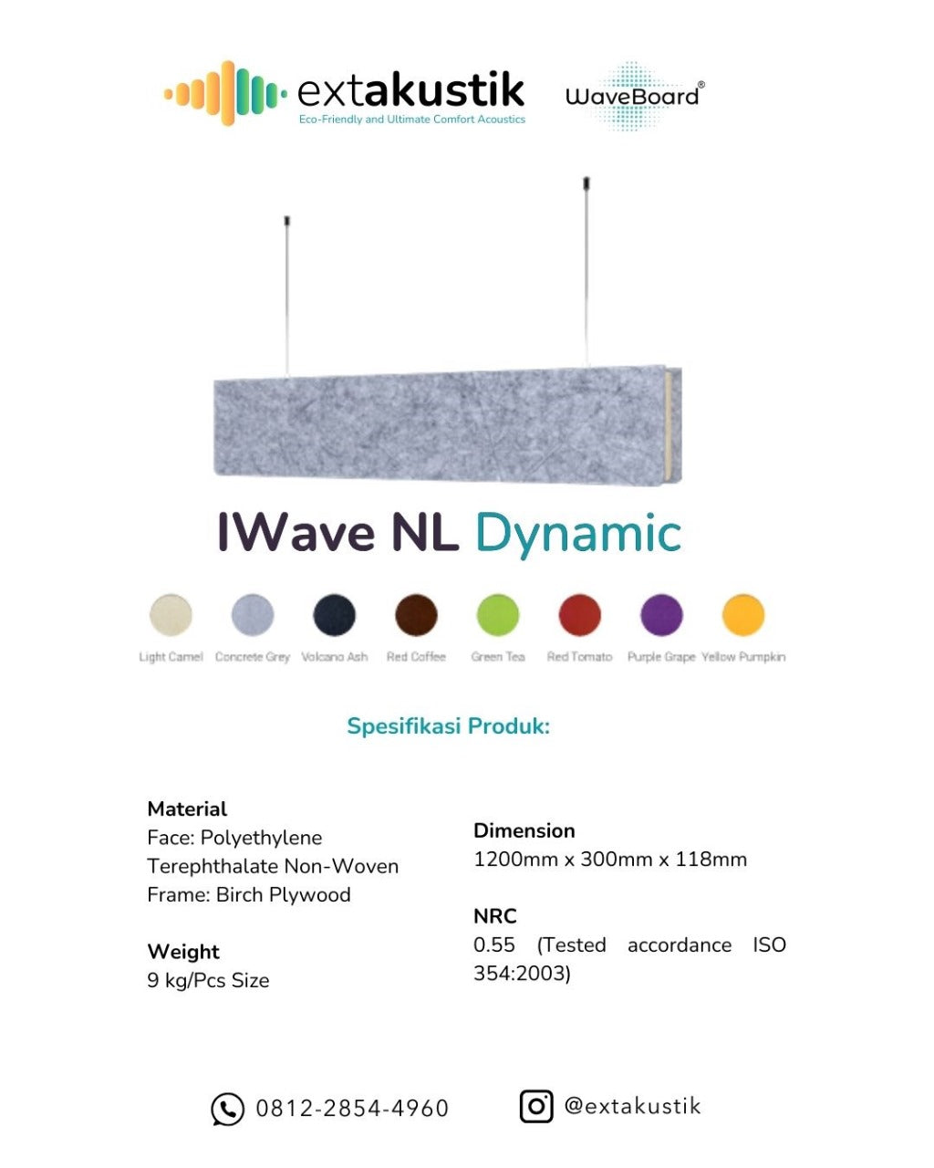 WAVEBOARD IWAVE NL DYNAMIC (EXTAKUSTIK) WAVEBOARD IWAVE NL DYNAMIC (EXTAKUSTIK)